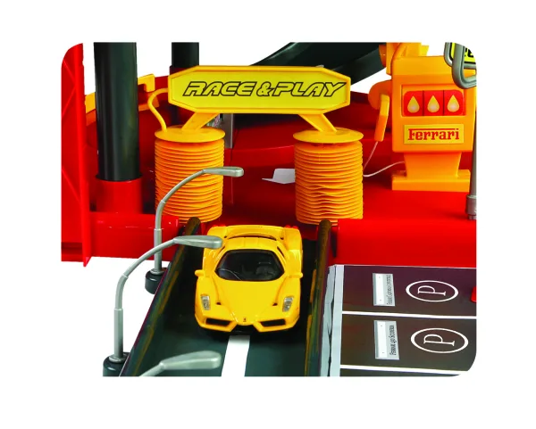 1/43 FERRARI PARKING GARAGE, incl. 2 cars